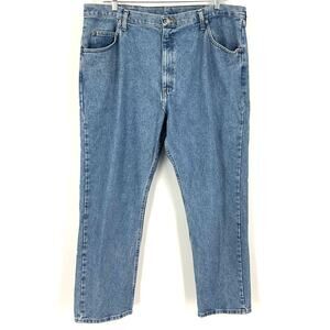 Wrangler Men’s Straight Leg Jeans Blue Size 42x30